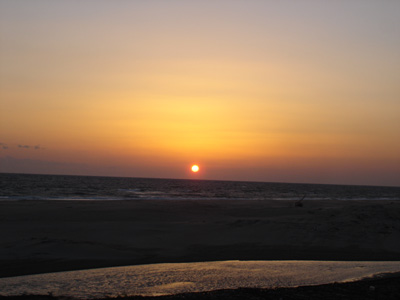 浜野の夕日